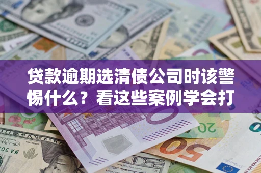 济南贷款逾期选清债公司时该警惕什么？看这些案例学会打翻身仗