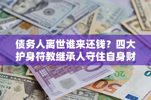 济南债务人离世谁来还钱？四大护身符教继承人守住自身财产